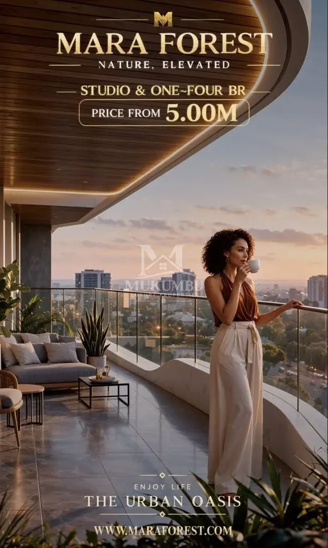 2-Bedroom + Study β Mara Forest Residencies, Westlands